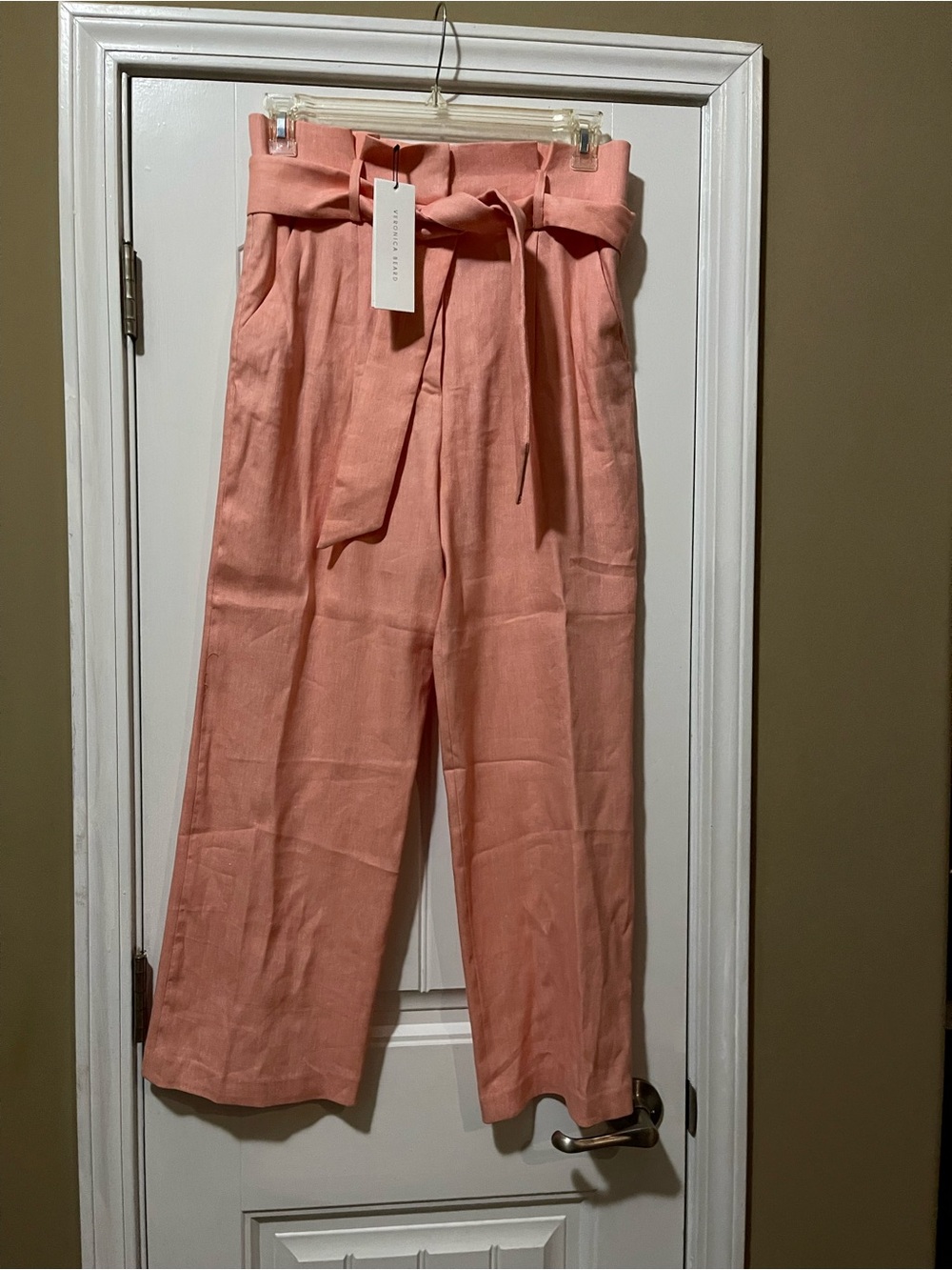 Veronica Beard Linen Gaya Single Breasted Jacket & Elise Pants Suit - nwt size 8 - Picture 5 of 6